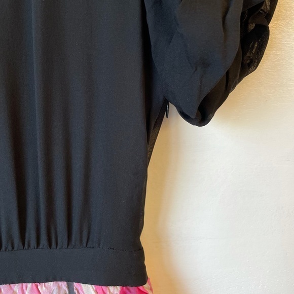 Diane von Furstenberg Garnier Storm Rose Silk Dress Size: 6 - Picture 7 of 8